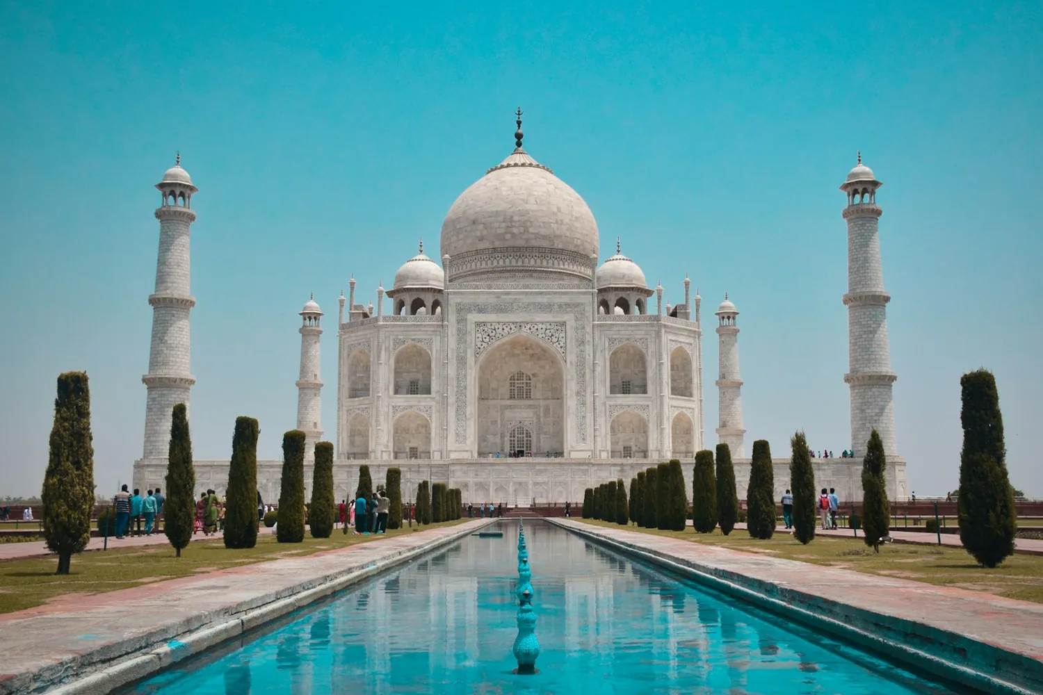 Taj Mahal in Agra, India