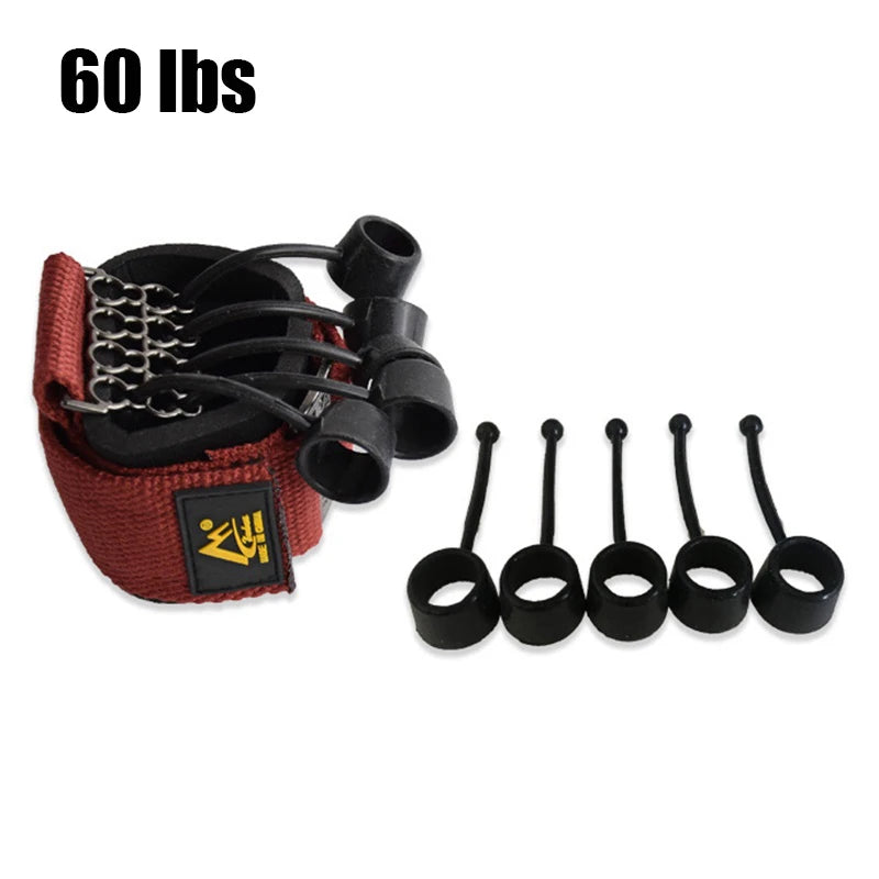 Entrenador de extensión de flexión de dedo, 20/40/60/75 libras,