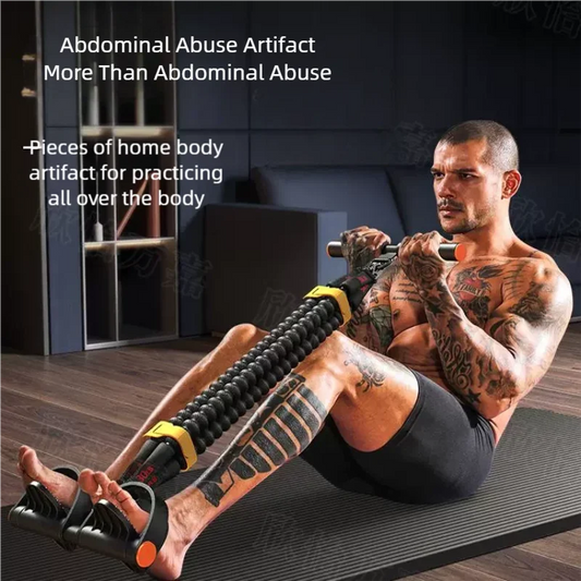 Dispositivo de tensión multifuncional tensor tipo Pedal para entrenamiento físico, espalda, Abdomen y músculos abdominales, cuerda de tracción para hombres