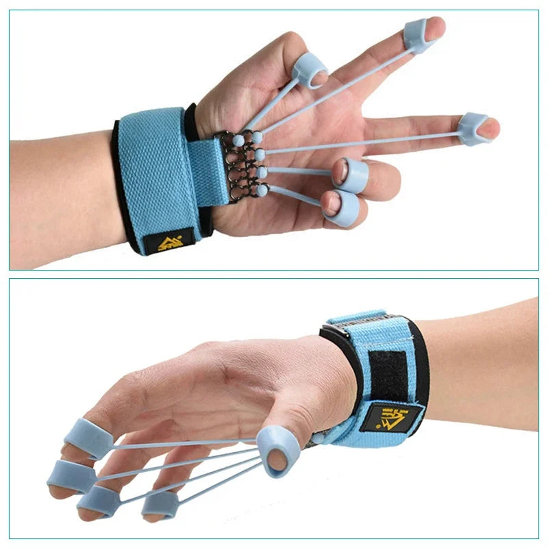 Entrenador de extensión de flexión de dedo, 20/40/60/75 libras,